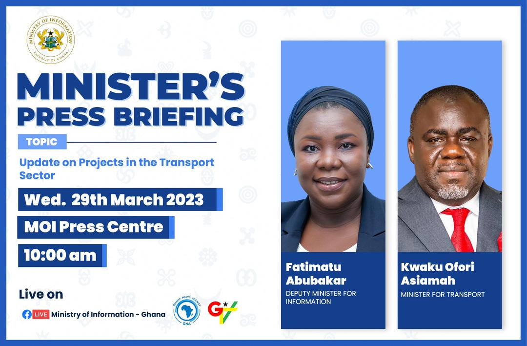 Minister of transport meets the press tomorrow