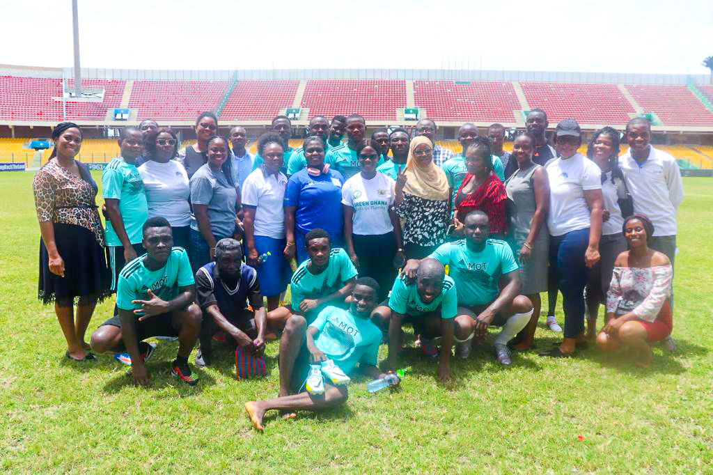 Ministry of transport qualifies for the semifinals of the inter-ministries football game
