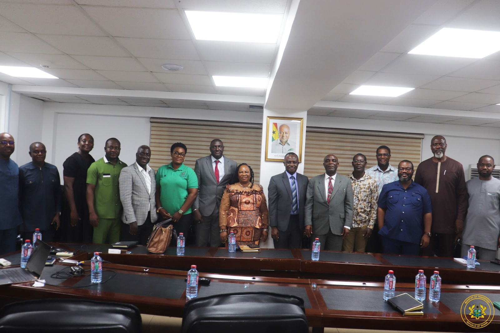 MOT CHIEF DIRECTOR RECEIVES RMU DELEGATION; REAFFIRMS GOVERNMENT SUPPORT FOR MARITIME EXCELLENCE