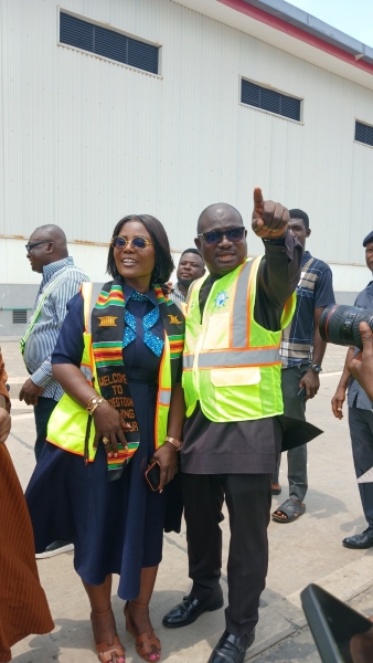 MINISTER INSPECTS DREDGING WORKS AT TEMA PORT, TOURS JAMESTOWN FISHING HARBOUR